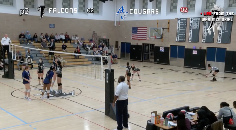 Girls Volleyball: Falcons vs Cougars