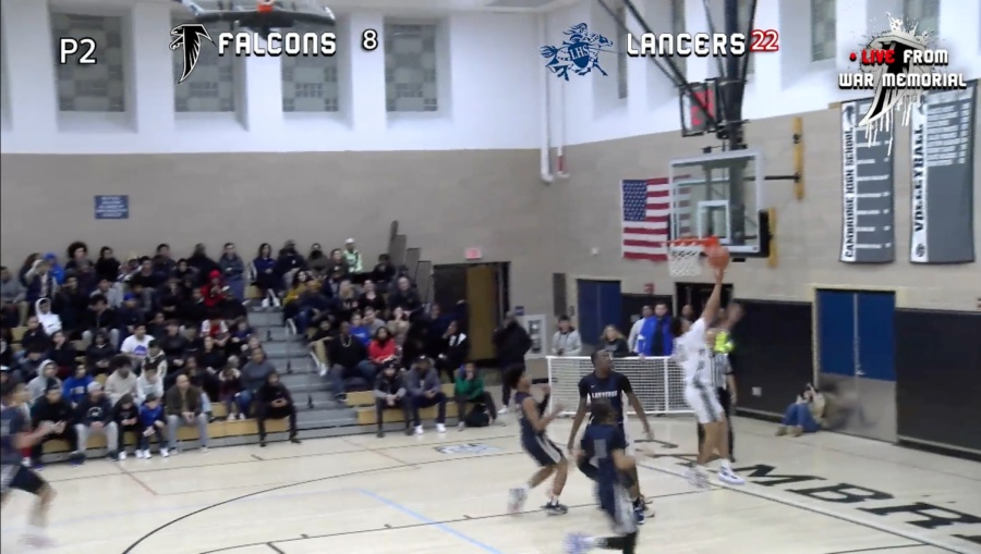 Falcon+student+scoring+basket.